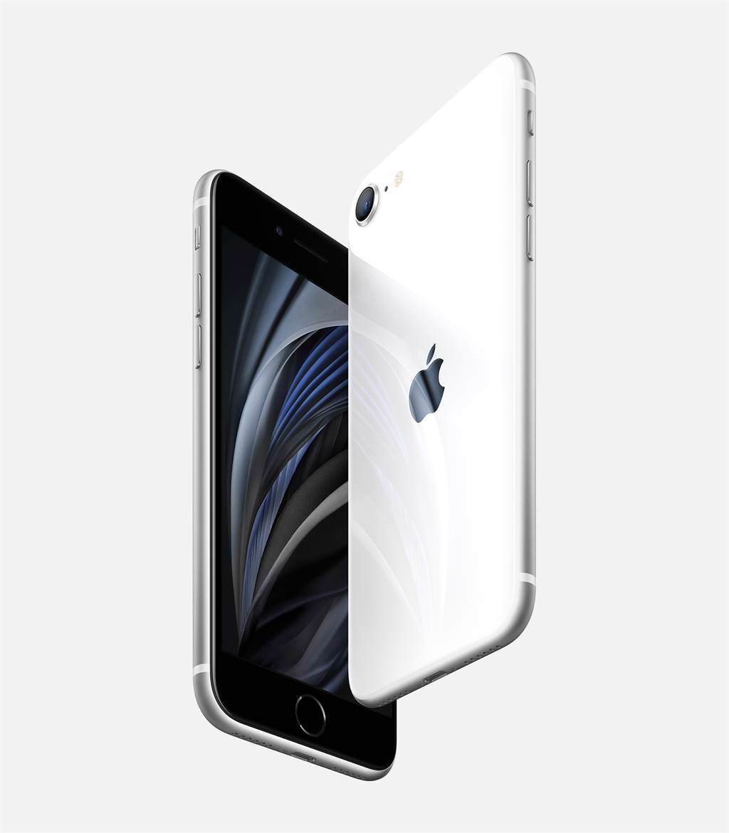 2020年4月蘋果發表新一代iPhone SE。（摘自蘋果官網）