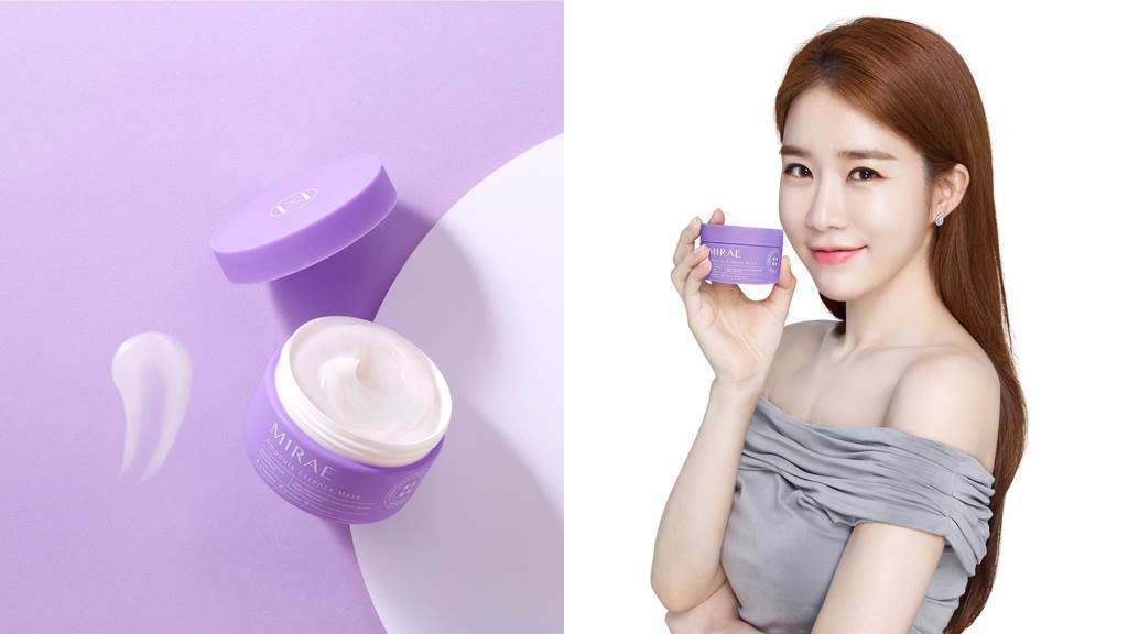 劉寅娜代言的品牌未來美推出新品「修護安瓶精華膜」，讓冬季乾燥的肌膚回復細緻滑嫩的好狀態。（圖／品牌提供）