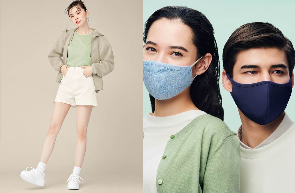 GU近日宣布將正式引進口罩系列，讓大家在後疫情時代也能盡情享受時尚生活。（圖／品牌提供）