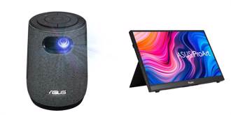 CES／華碩發表ZenBeam Latte L1投影機與ProArt Display PA148CTV螢幕