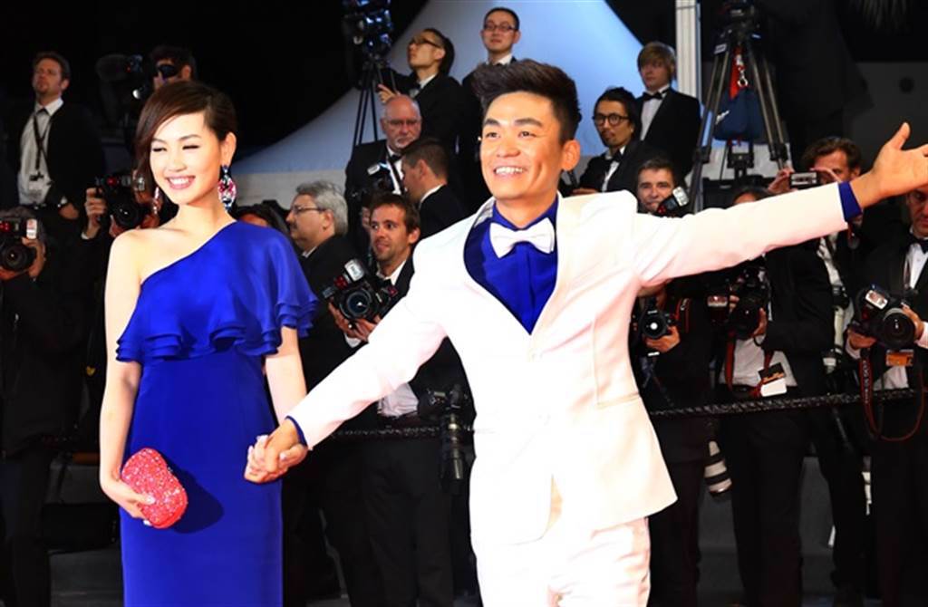 王寶強2013年帶著當時的妻子馬蓉走上坎城紅毯。(本報系資料照)