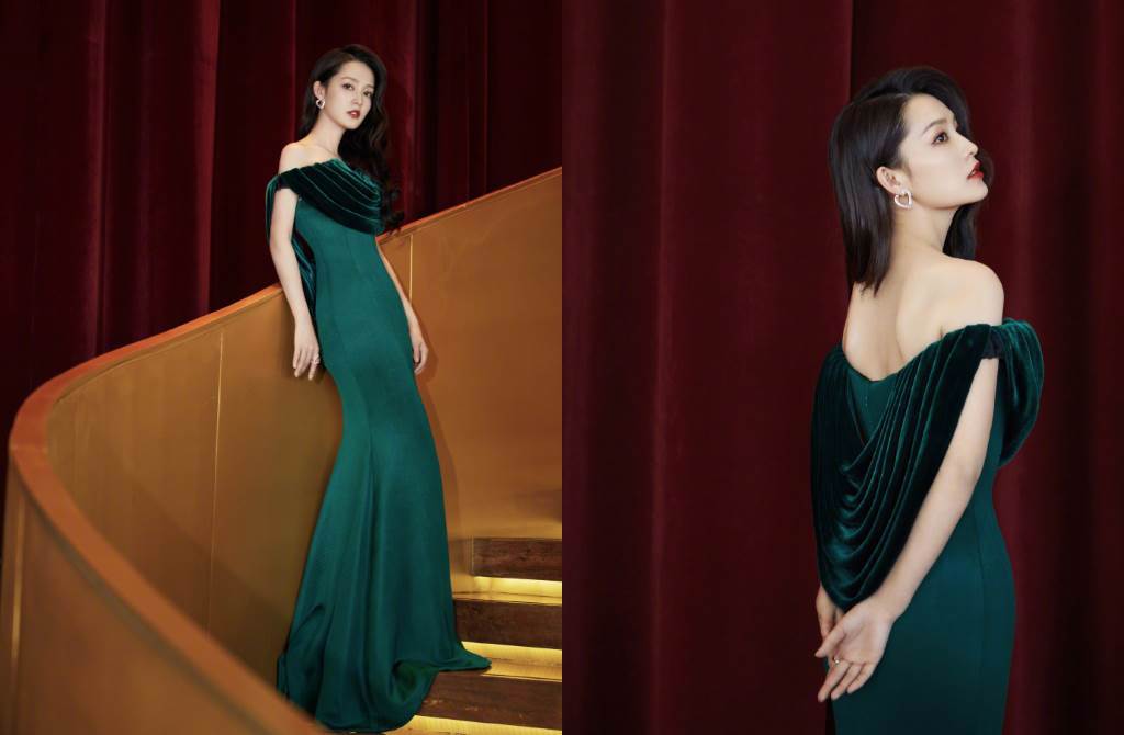 李沁近日榮獲騰訊娛樂星指數年度電視劇女演員獎。（圖／摘自微博@李沁）