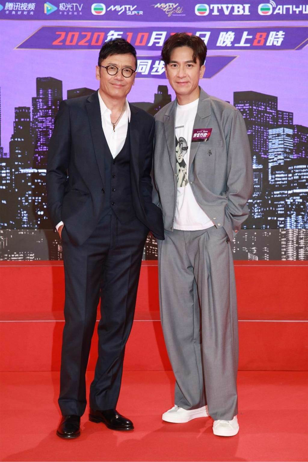 馬國明與苗僑偉劇中有精彩對手戲。（LiTV、TVB提供）