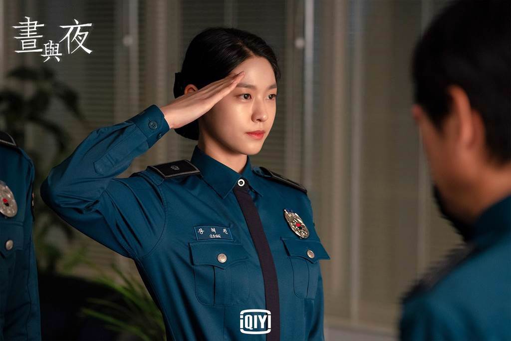 雪炫在劇中飾演女刑警，有不少動作戲。（愛奇藝國際站提供）
