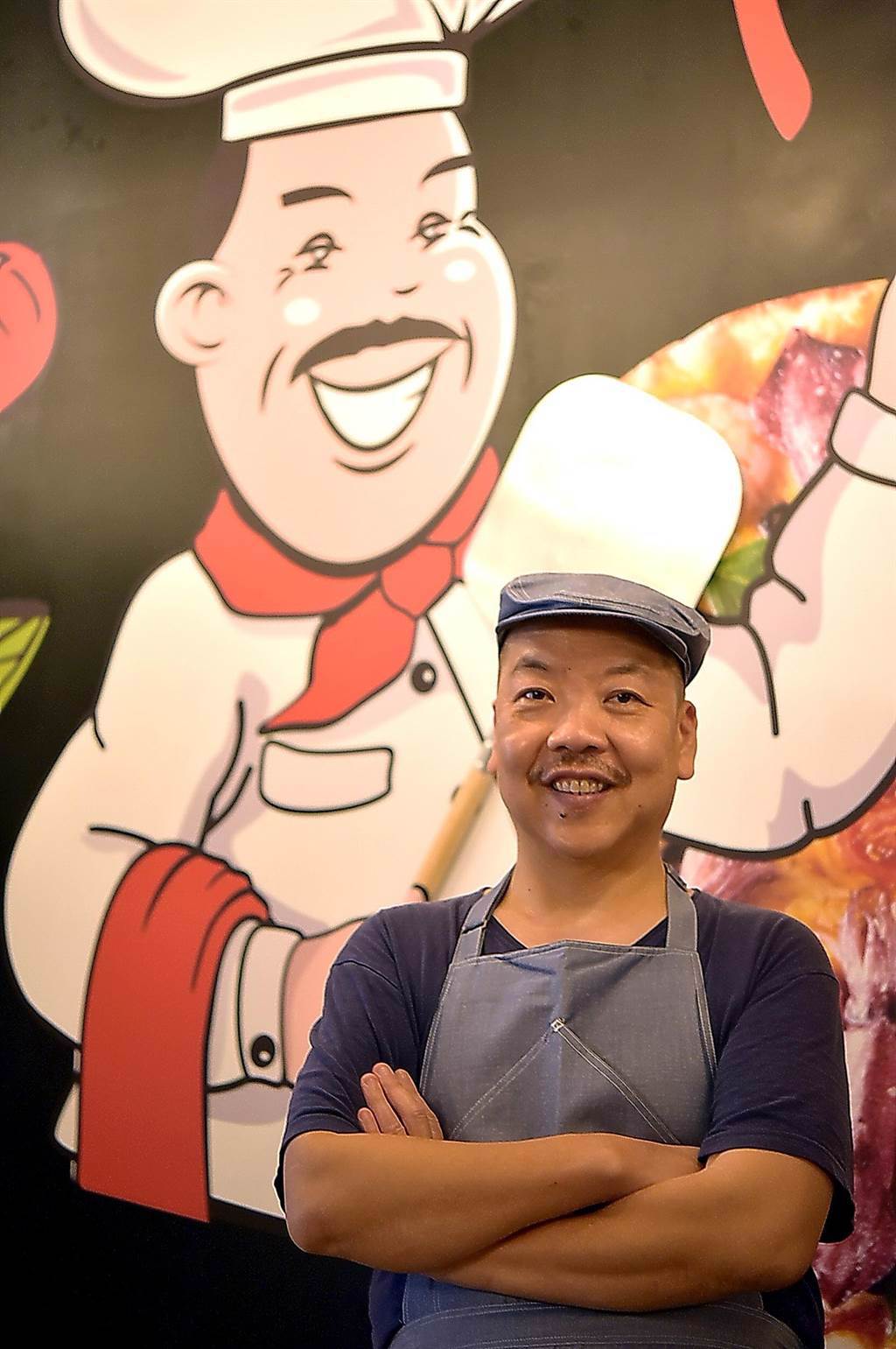 〈Pino Pizzeria〉主廚謝宜榮在台北天母開Pizza店已超過10年，深諳天母人消費習性。(圖／姚舜）