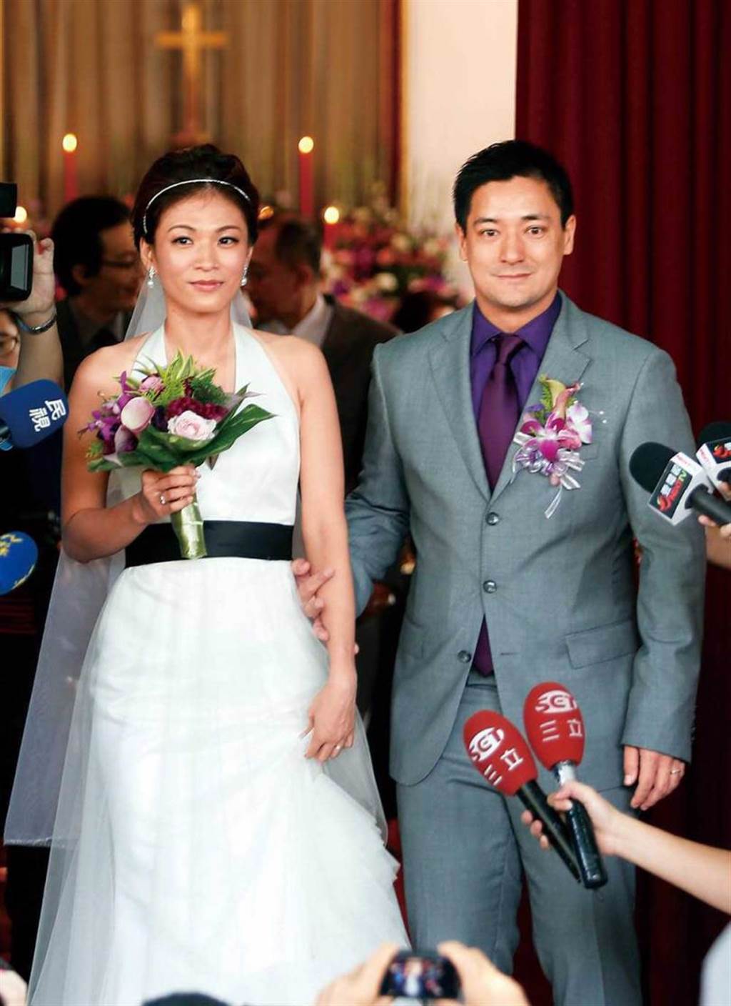 蔣友常2012年與郭秋君結婚。（圖／報系資料庫）