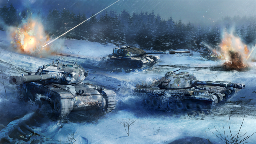戰遊網旗下家用主機遊戲《戰車世界：僱傭兵》今天正式宣布推出第四季：冬季戰士。(圖/戰遊網提供)