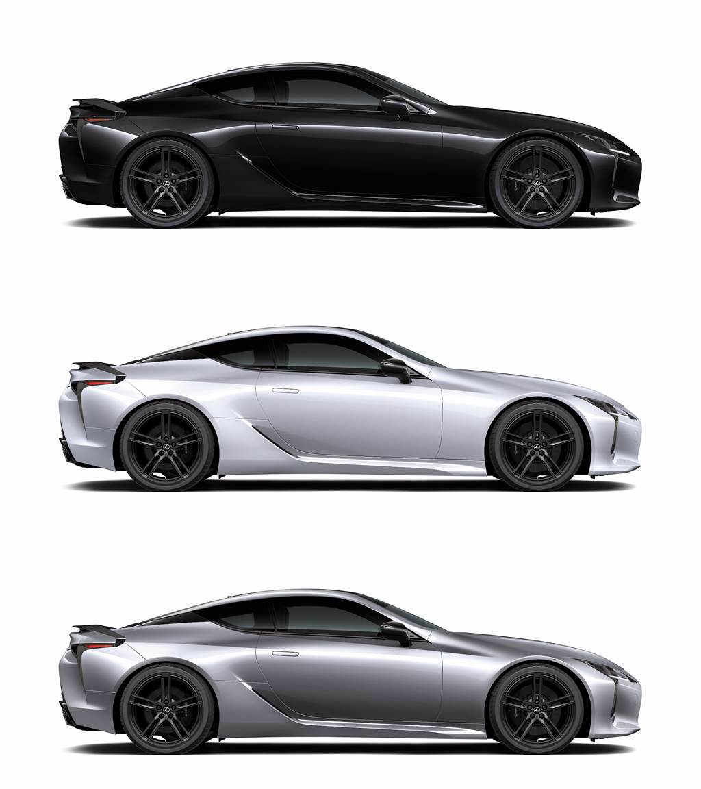 LC Limited Edition提供爵色黑、極速銀以及LFA白等三種經典車色供車主選擇。(圖/業者提供)
