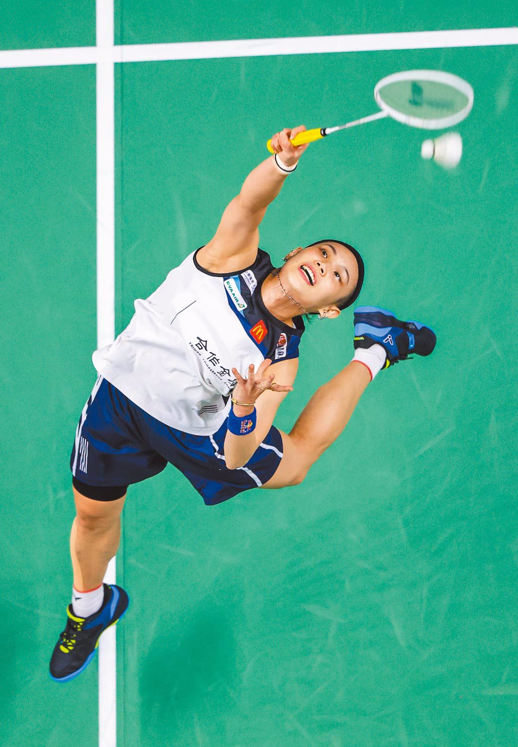 戴資穎直落2擊退韓國天才少女安洗瑩，挺進年終總決賽女單冠軍戰。（Badminton Photo提供）
