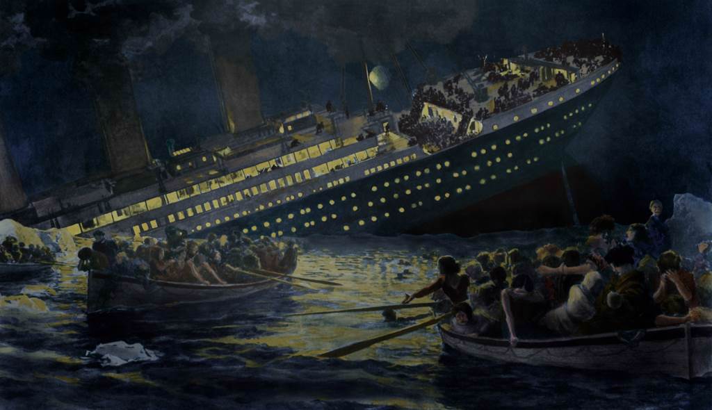 鐵達尼號百年來不斷受到海水侵蝕，導致船體非常脆弱，別說打撈，即便是觸碰一下恐會碎成渣。（圖／達志影像）