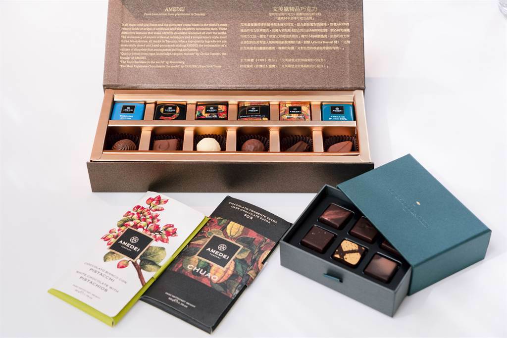 近年國內引進許多強調可可豆在地風味的巧克力產品， _提供巧克力愛好者更豐富多樣的味蕾體驗。（圖／顏涵正攝）