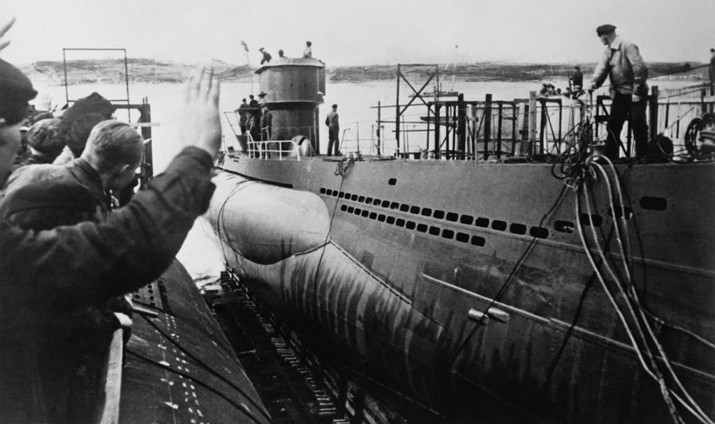 德國U型潛艇是二戰中最神秘的武器，以「狼群」戰術著稱。（圖／達志影像）