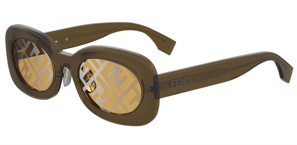 FENDI Shades太陽眼鏡，1萬3920元。（FENDI提供）