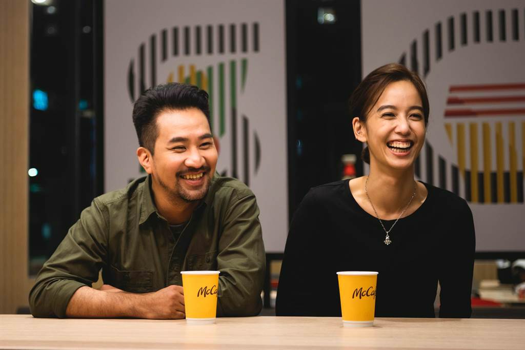 陳庭妮、黃健瑋合作麥當勞《從喝杯咖啡開始》迷你劇集。（麥當勞McCafé 提供）