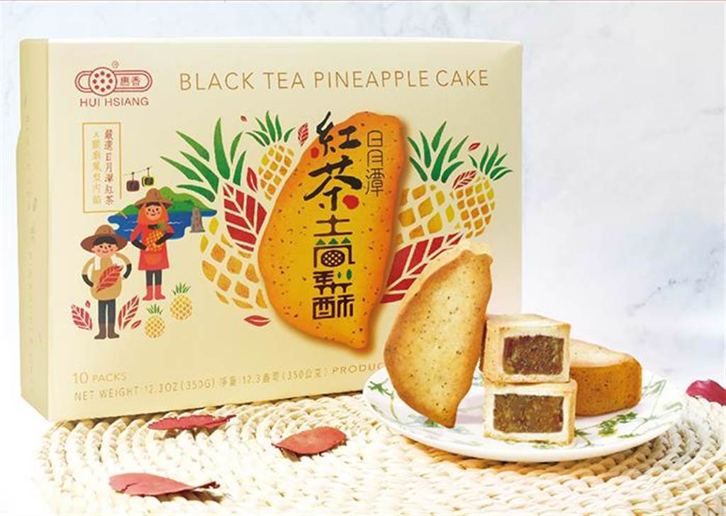 PChome 24h購物的惠香臺灣造型關廟土鳳梨酥禮盒 2盒組，原價342元，特價299元。（PChome 24h購物）