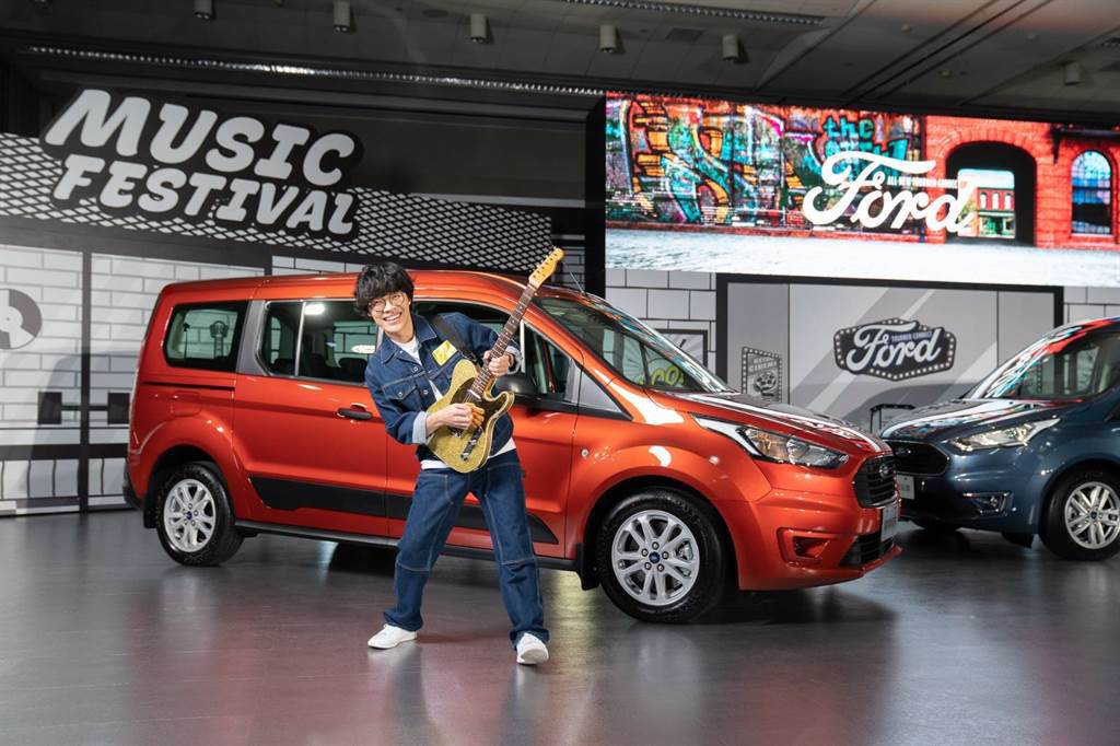 盧廣仲擔任 The All-New Ford Tourneo Connect旅玩家形象代言人。（福特六和提供）