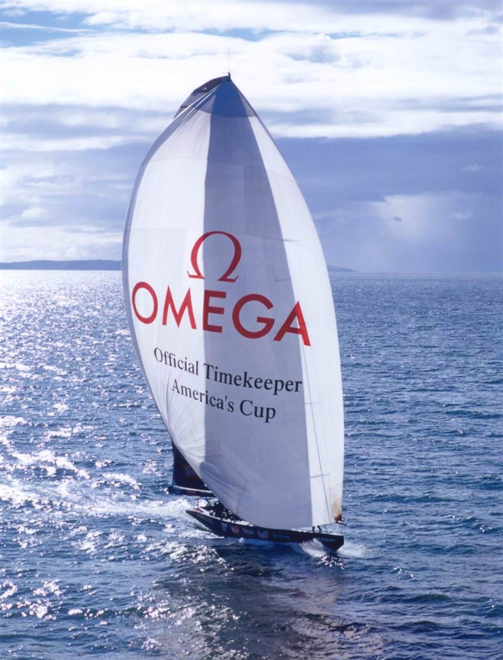 歐米茄（OMEGA）是美洲盃帆船賽的官方時計。（OMEGA提供）