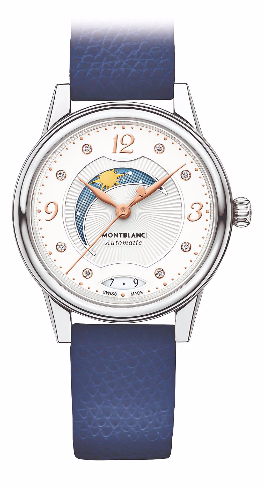 萬寶龍寶曦系列日夜顯示腕表，10萬1900元。（Montblanc提供）