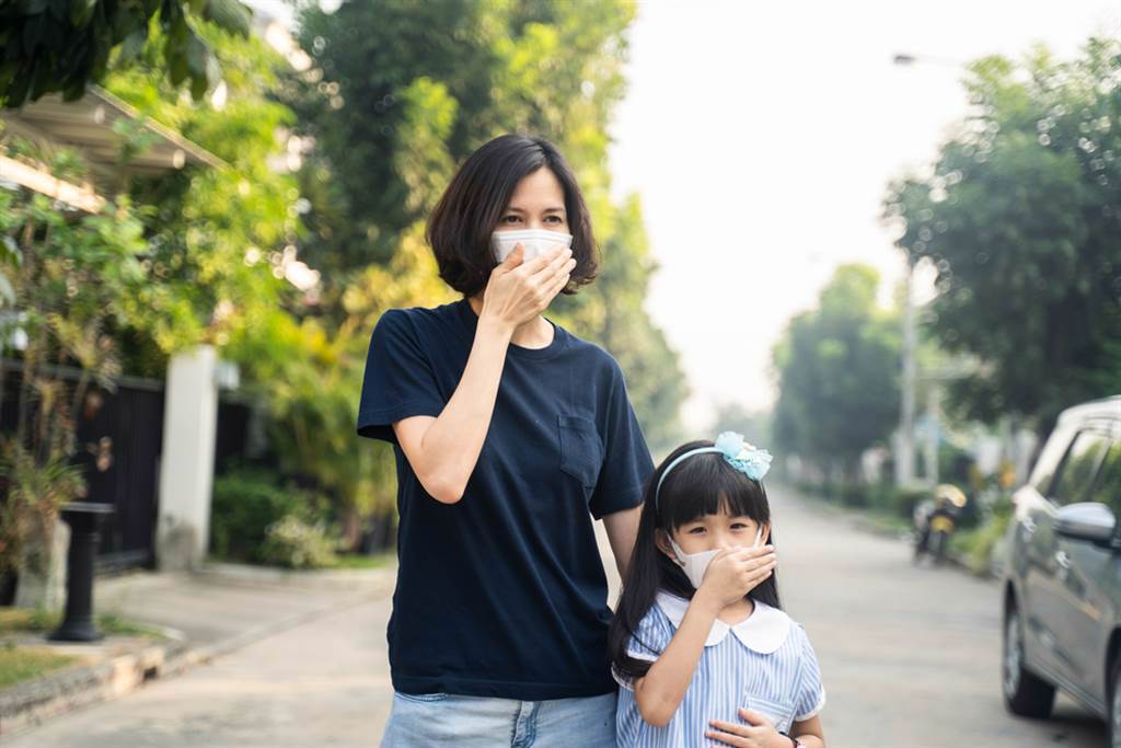 這不是感冒！兒童氣喘四大特徵別忽略。(示意圖/Shutterstock)
