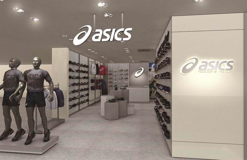 ASICS新型店鋪進駐SOGO復興館。（SOGO提供）