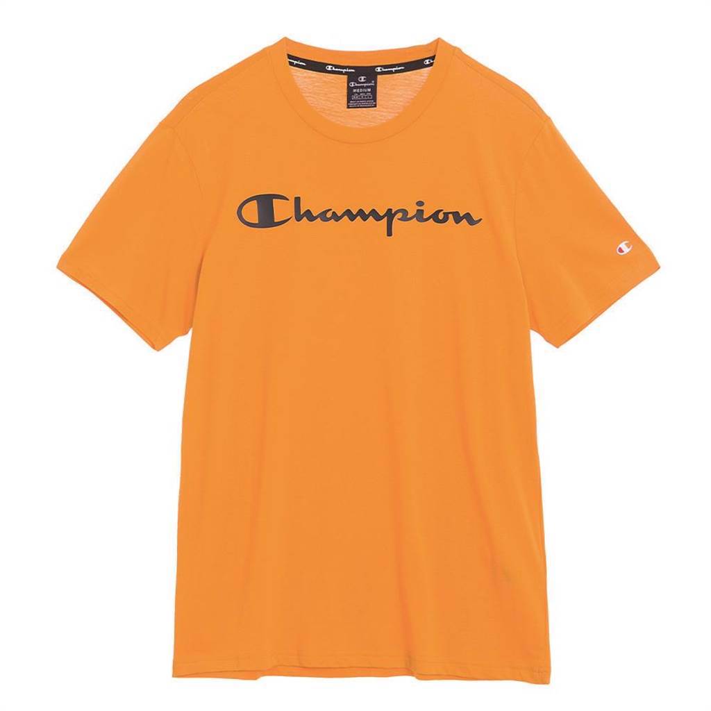 Champion CHAMPION L LEGACY草寫LOGO短袖，880元，限量10件。（SOGO提供）