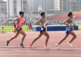 青年盃再次上演三人拉鋸戲碼 男子五千吳睿恩最後200公尺開出奪冠
