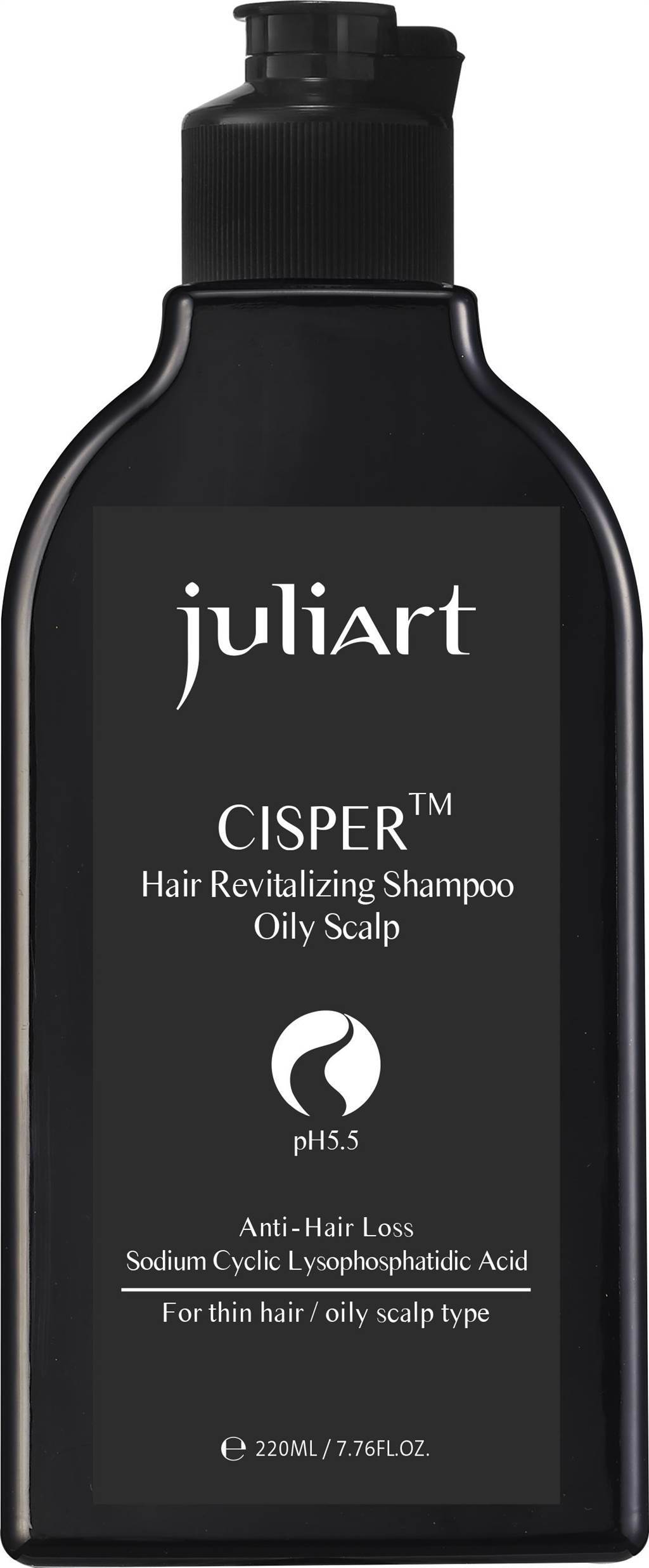 juliArt希沛絲蘊髮洗髮精油性頭皮 220ml，價格店洽。（juliArt提供）