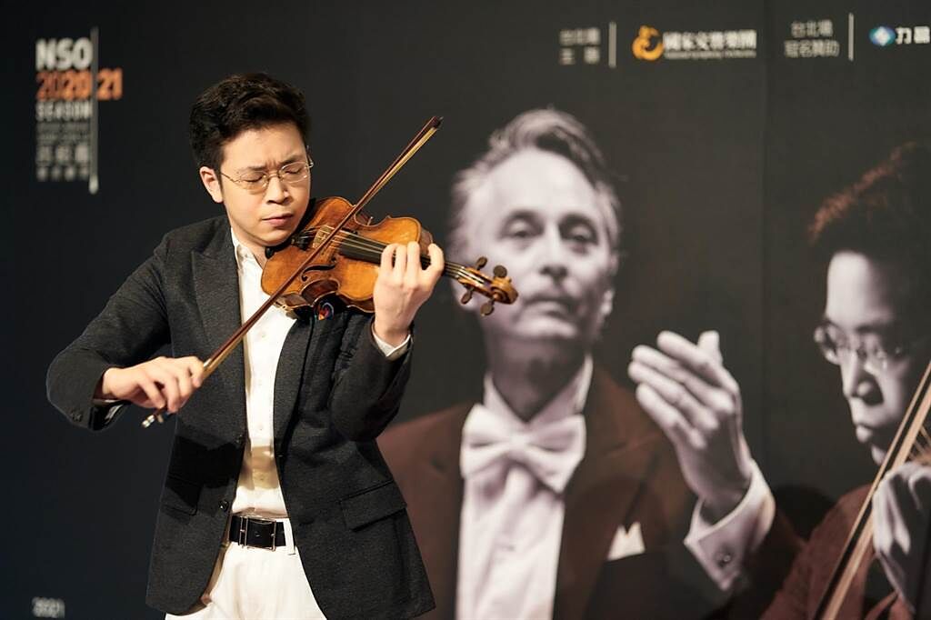 小提琴家黃俊文，將再挑戰演奏高難度的華爾頓小提琴協奏曲。（國家交響樂團提供）