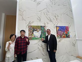 2021舜元藝術季自 閉症陽光畫家謝宇軒開展「星星在說 畫」