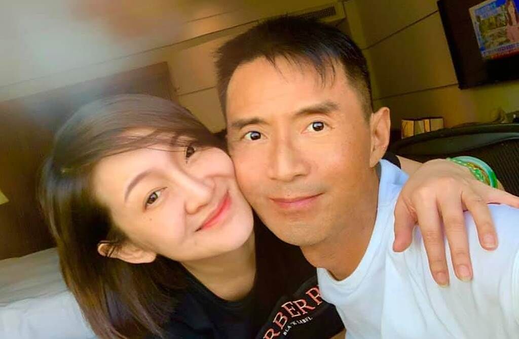 林利2019年和小14歲台灣粉絲陳貞均（Erin）結婚。(圖／翻攝自臉書)
