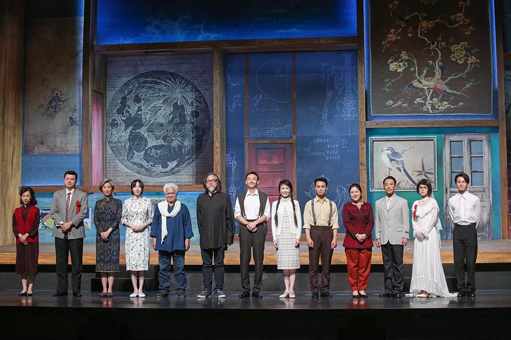 舞台劇《江／雲．之／間》4月2日至4日於國家戲劇院演出。（吳松翰攝）