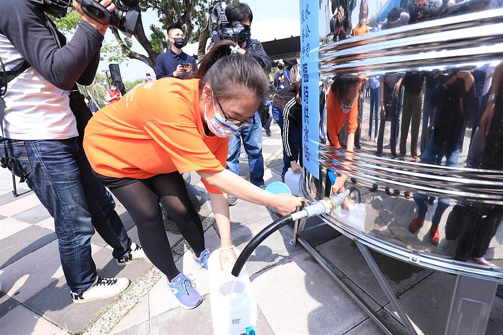 台中市自4月6日起將實施供五停二分區供水。（馮惠宜攝）