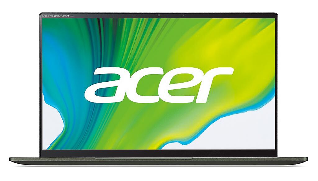宏碁的14吋Acer Swift 5（SF514-55TA），定價4萬900元起。（宏碁提供）