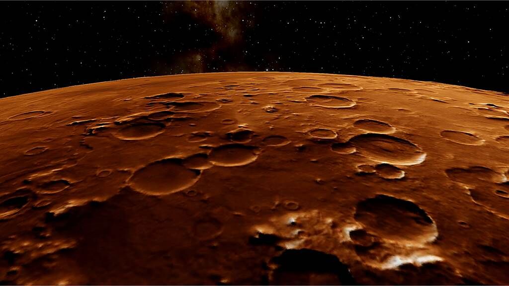 火星上發現巨型蜘蛛，科學家初步推測是二氧化碳昇華所致，但一直未有相關數據證實，近幾年有研究員模擬出火星的大氣條件，成功複製出火星上的蜘蛛圖案。(示意圖/達志影像)