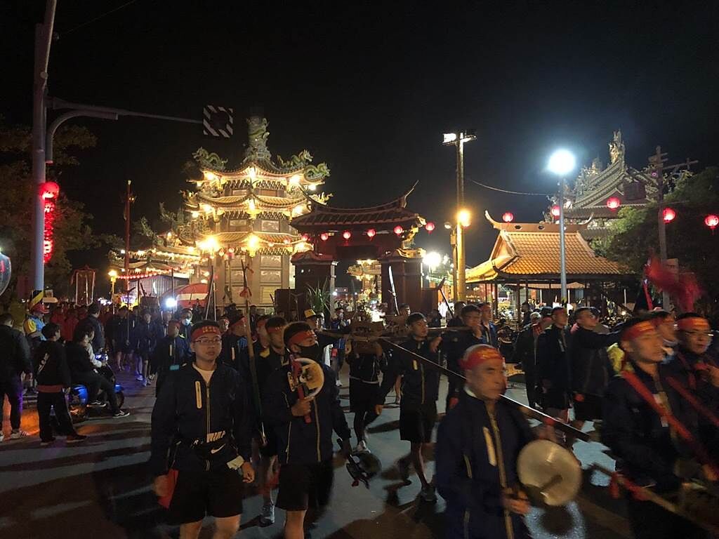 鹿耳門天后宮今年的台江迎神祭陣容龐大，3天活動預估每天皆逼近萬人。（程炳璋攝）