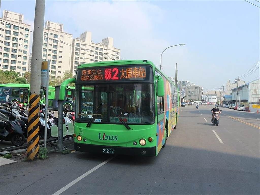 配合台中捷運綠線將於25日正式營運，台中市交通局大幅度調整原53路公車，其北段並更名為「綠3」公車。（交通局提供／林欣儀台中傳真）