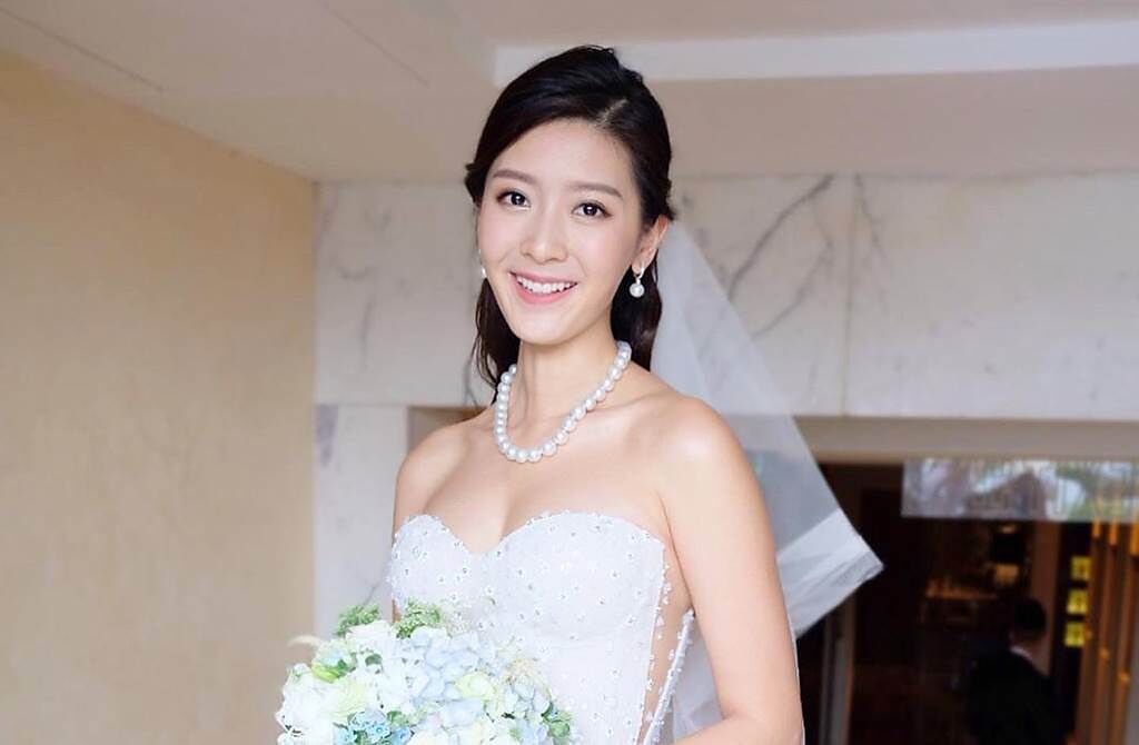 27歲氣質港星余香凝在去年11月閃電嫁給大她13歲、從事證券工作的陸政渡。（圖／取材自余香凝Instagram）