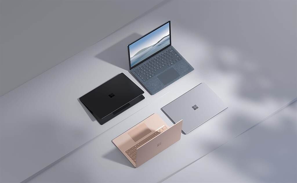 微軟推出全新Surface Laptop 4。（微軟提供）