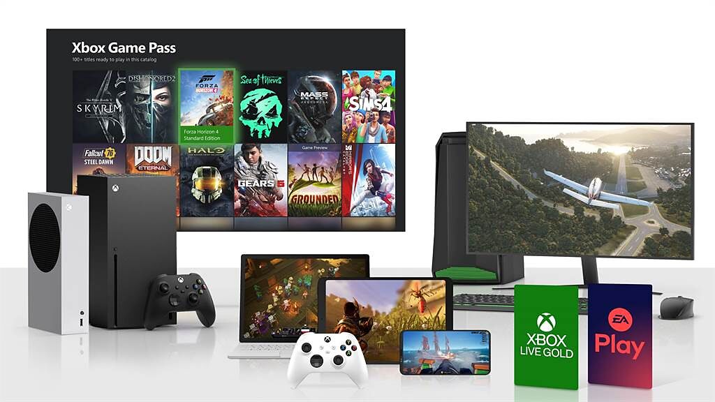 Xbox 四月起更多迎來全新硬體、遊戲大作造福玩家。（台灣微軟提供／黃慧雯台北傳真）
