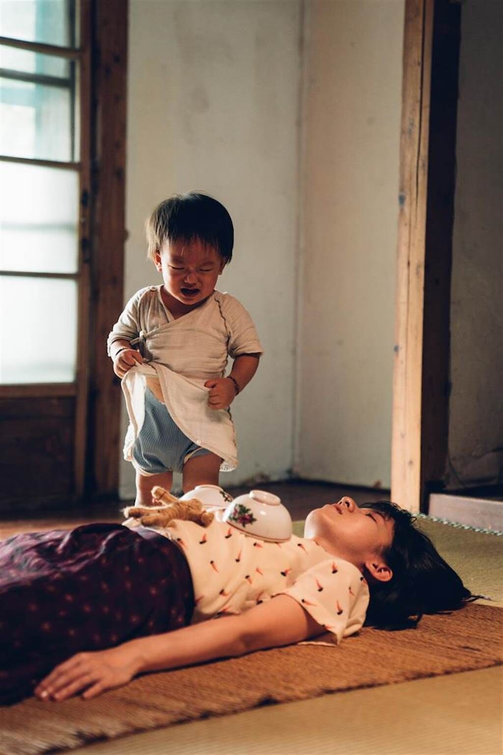 徐麗雯2歲的兒子與連俞涵客串演出。（客台提供）
