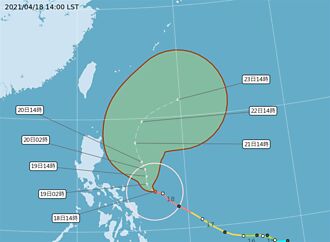 一張圖看懂下周降雨熱區 舒力基颱風強度達顛峰