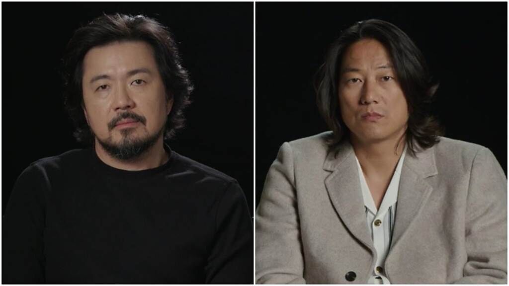 導演林詣彬和姜成鎬接受亞洲媒體視訊聯訪。（UIP提供）