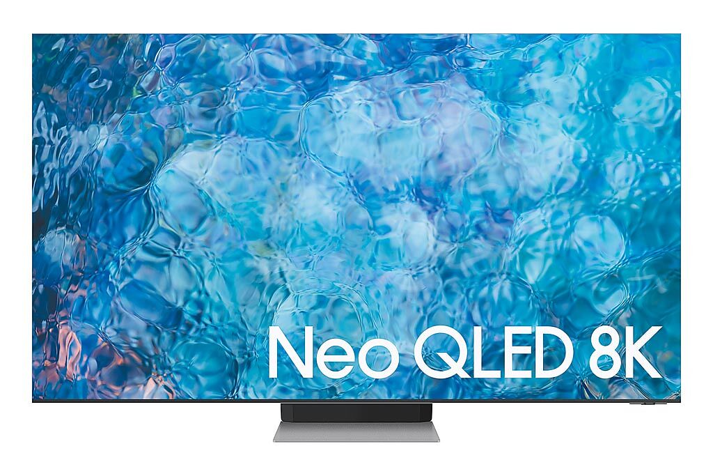 三星2021 Neo QLED 8K 量子電視 QN900A系列，定價34萬9900元起。（三星提供）