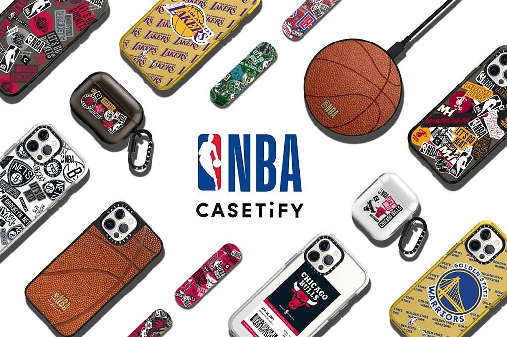 NBA x CASETiFY 第二波全新聯名商品 4 月 30 日於 CASETiFY 官網正式發售。（CASETiFY 提供／黃慧雯台北傳真）

