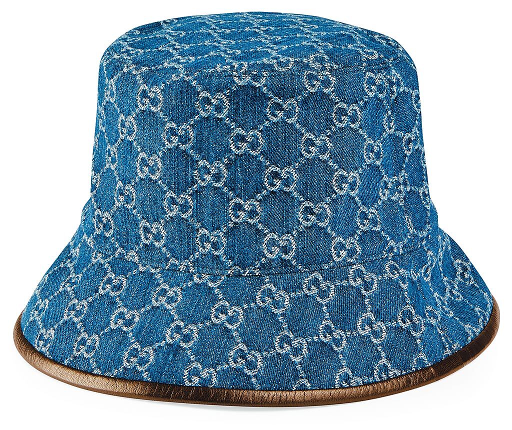 GG Denim漁夫帽，1萬6900元。（GUCCI提供）