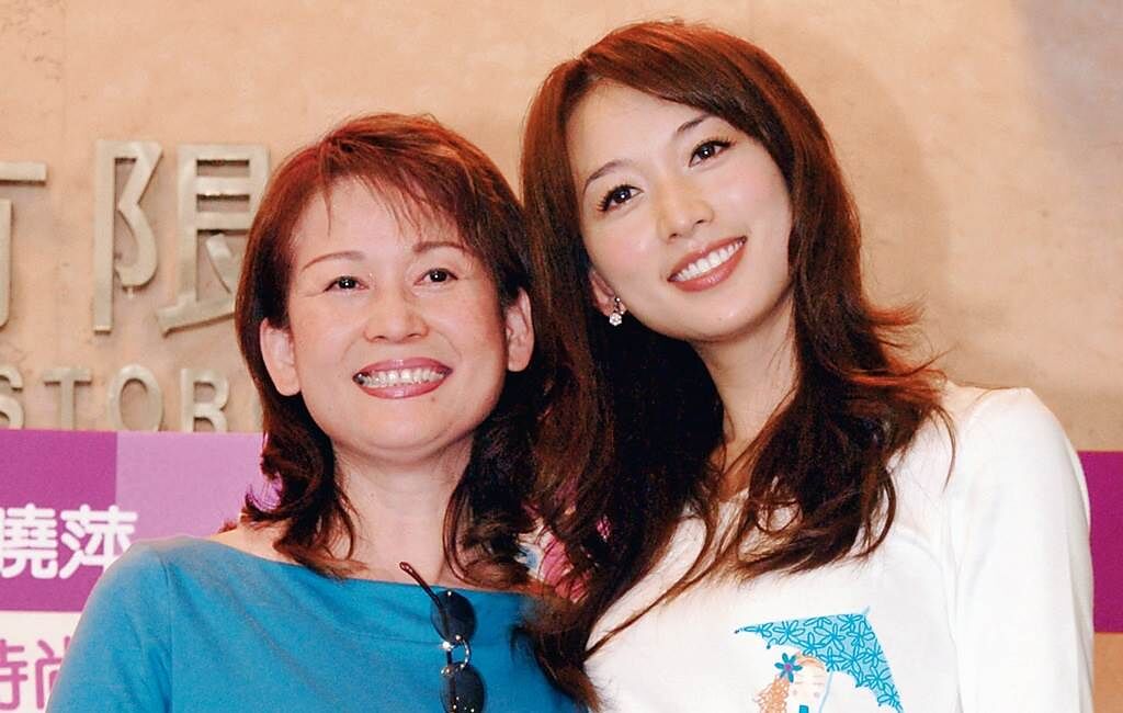 林志玲和媽媽感情很好。（圖／中時資料照）