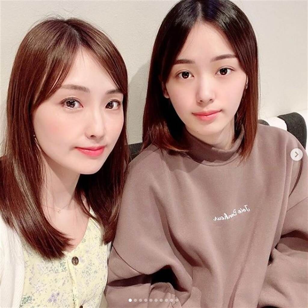 川端歩和女兒像姐妹。（圖／IG@ ayumi_kawabata_0822）