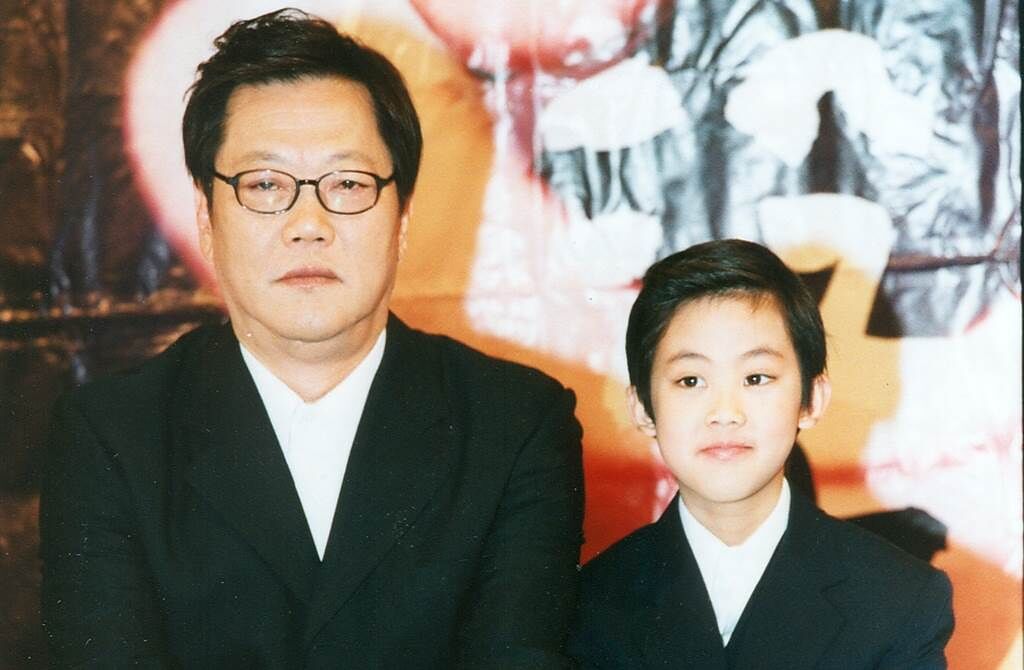 倪敏然當年曾和兒子倪嘉昇出相聲專輯。（圖／中時資料照片）