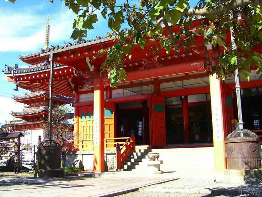 日本三大觀音之一的津觀音寺也是淺田家全家福照拍攝地（圖片提供_三重縣津市觀光課） 