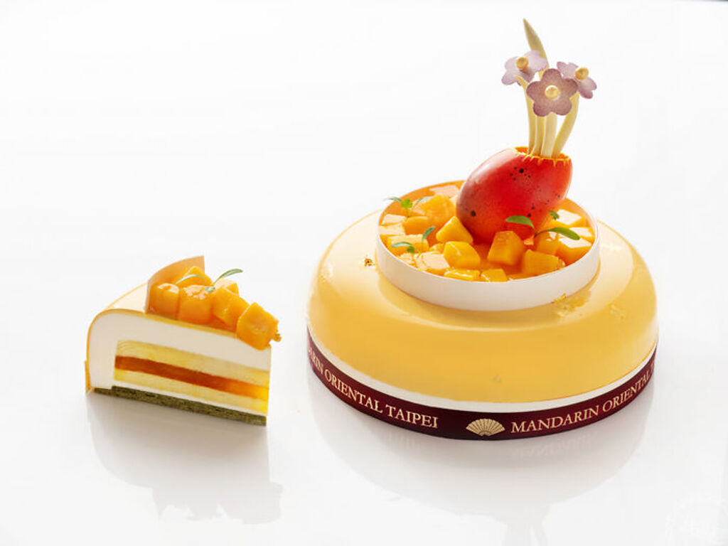 「青檸芒果交響曲」(5吋)蛋糕口感層次豐富，是不容錯過的夏日甜點聖品